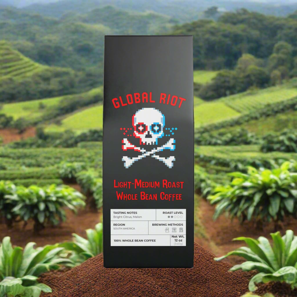 Café Global Riot (tueste ligero-medio, molido o en grano)