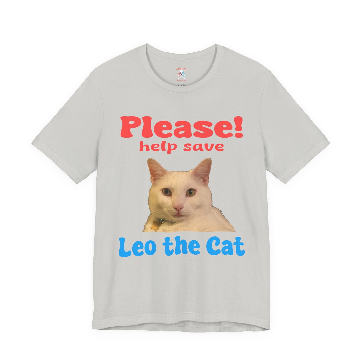 Please Save Leo the Cat Unisex T-Shirt