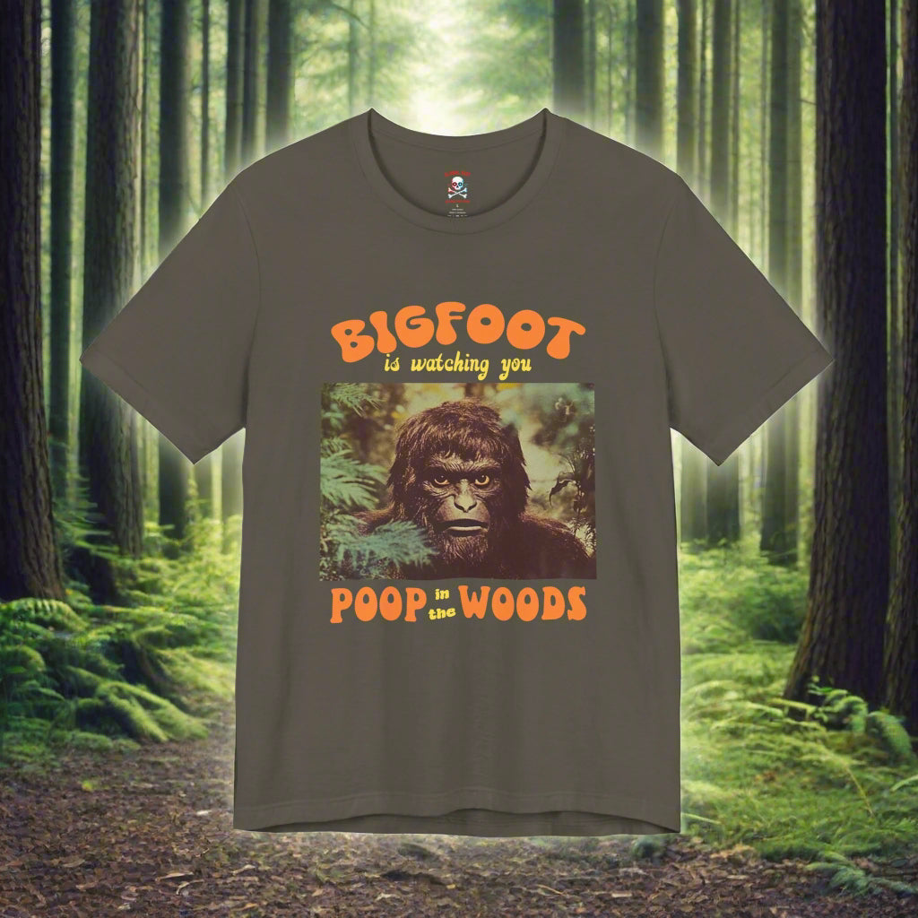 Bigfoot Is Watching You Unisex T-Shirt