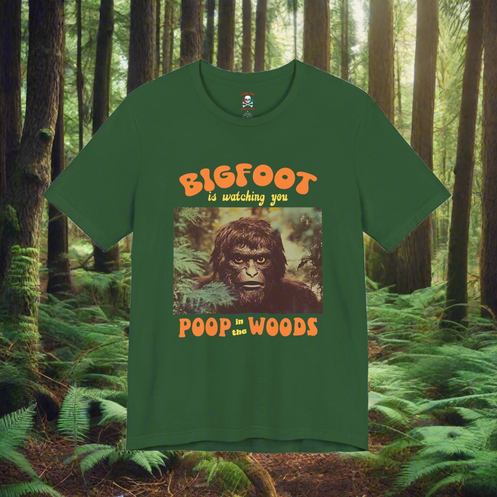 Bigfoot Is Watching You Unisex T-Shirt