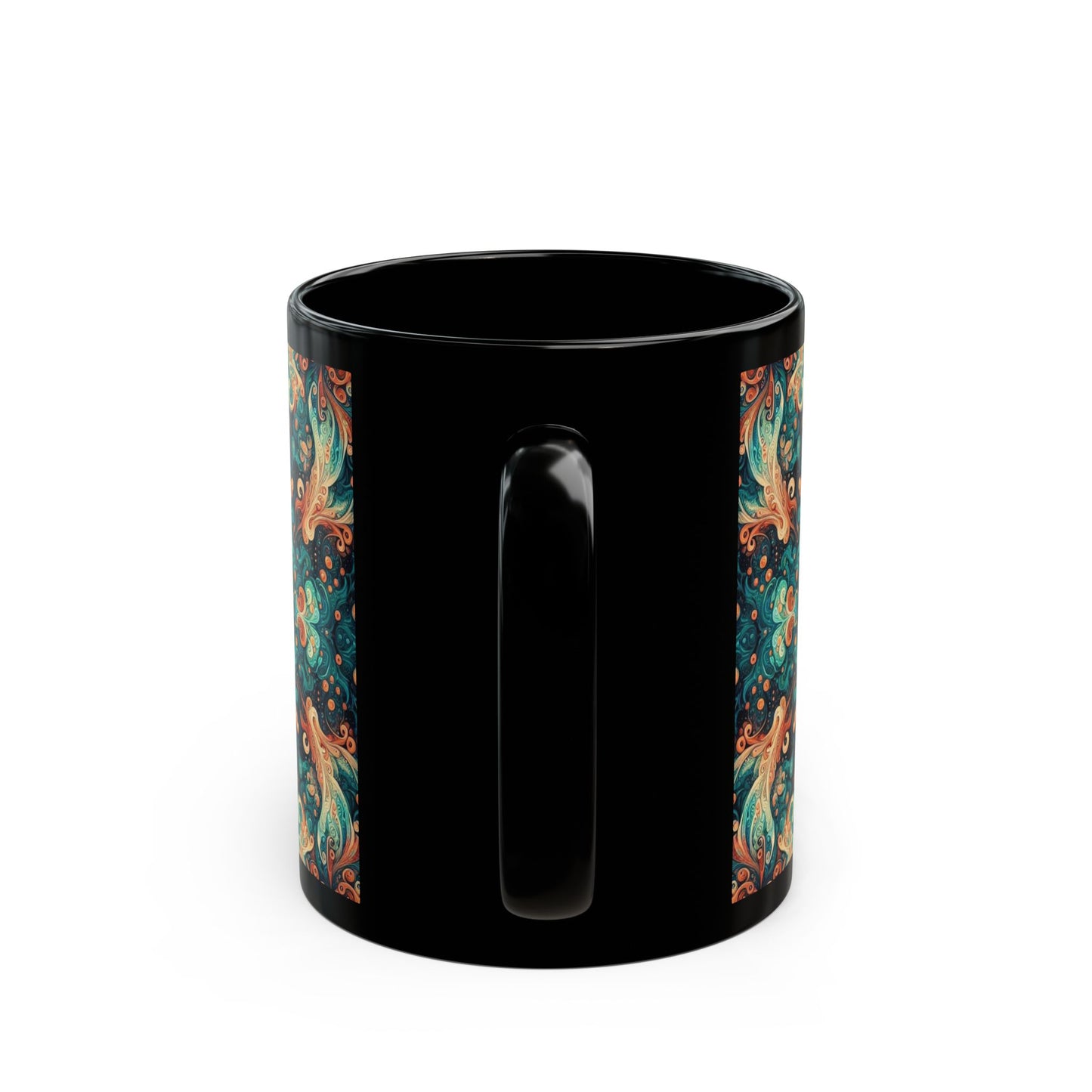 Taza con estampado de jungla esmeralda (325 ml y 430 ml)