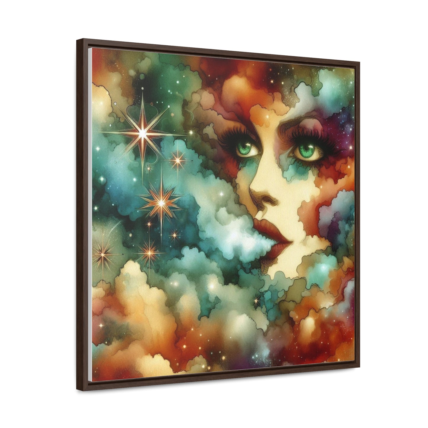 Diosa de la Creación, Lienzos de Galería, Marco Cuadrado