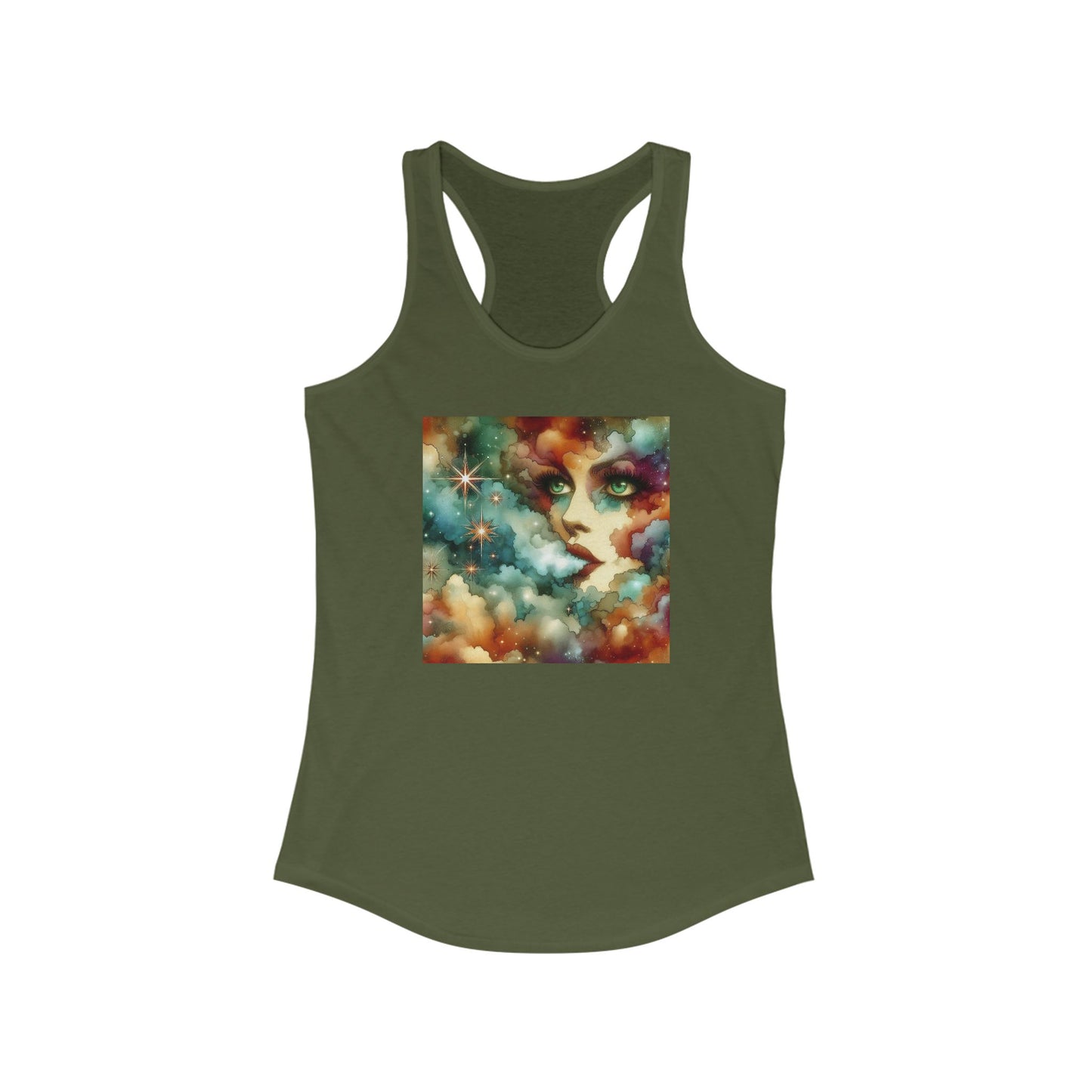 Goddess of Creation Women's Racerback Tank Top