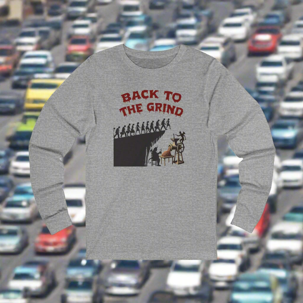 Camiseta de manga larga unisex Back to the Grind