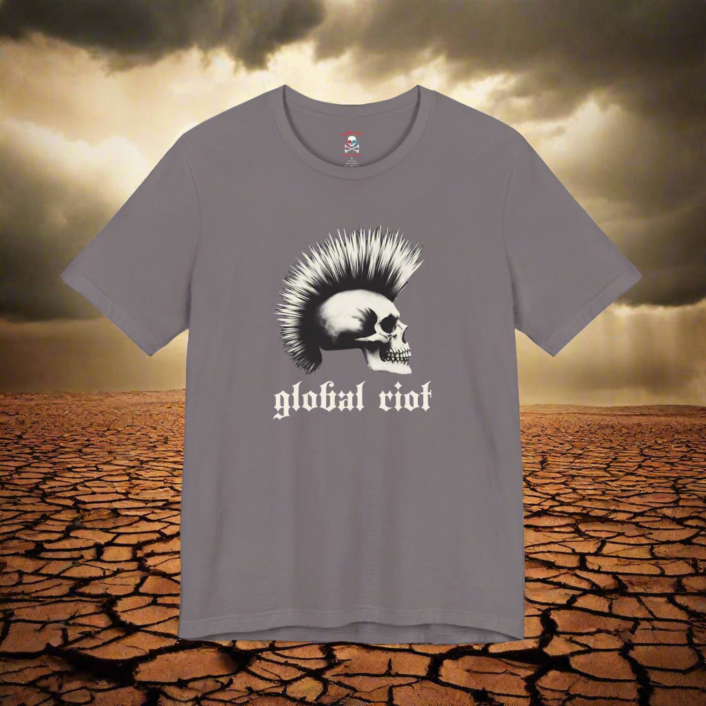 Global Riot Punk Skull Unisex T-Shirt