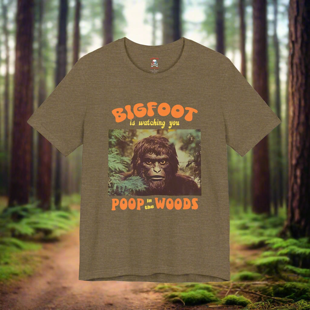 Bigfoot Is Watching You Unisex T-Shirt