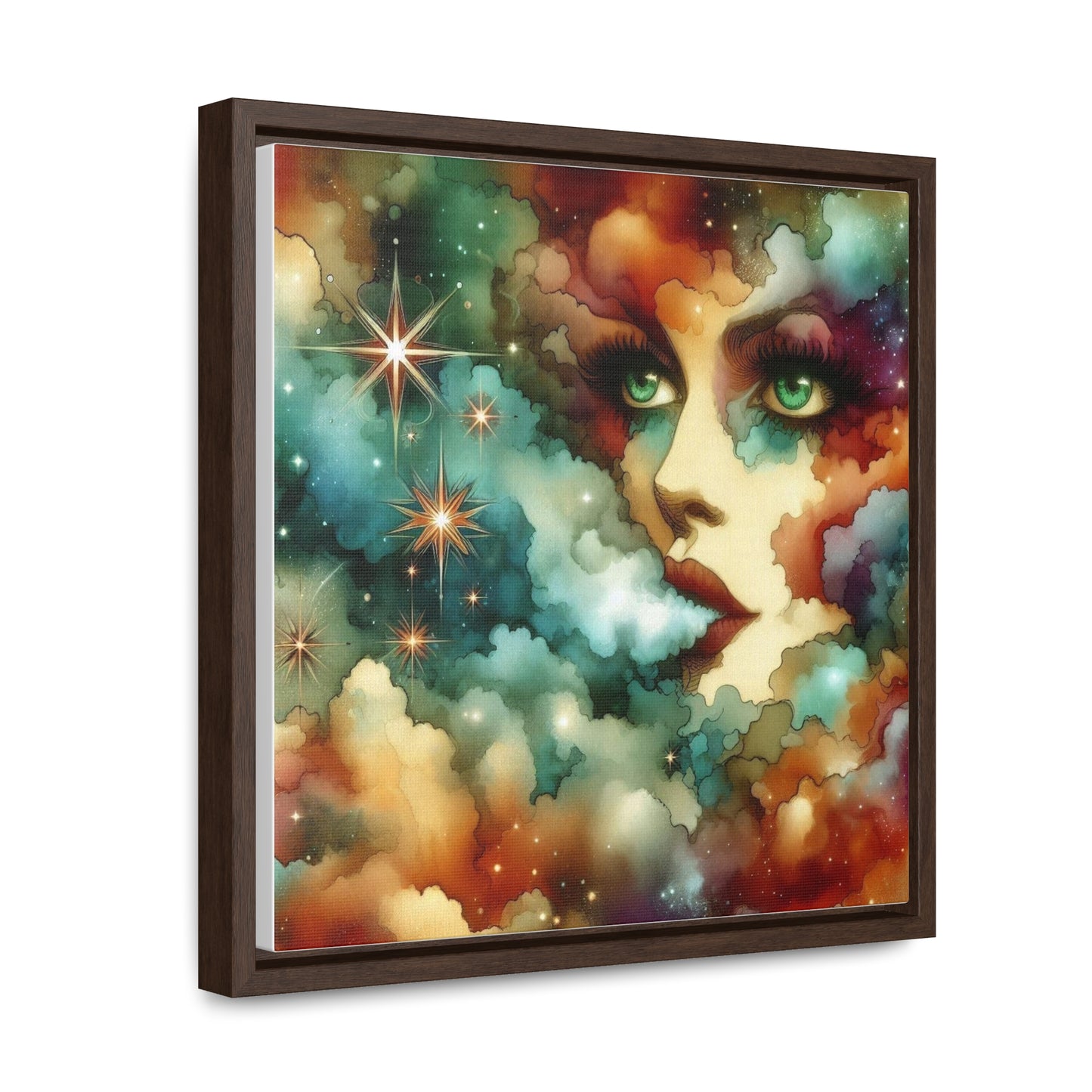 Diosa de la Creación, Lienzos de Galería, Marco Cuadrado