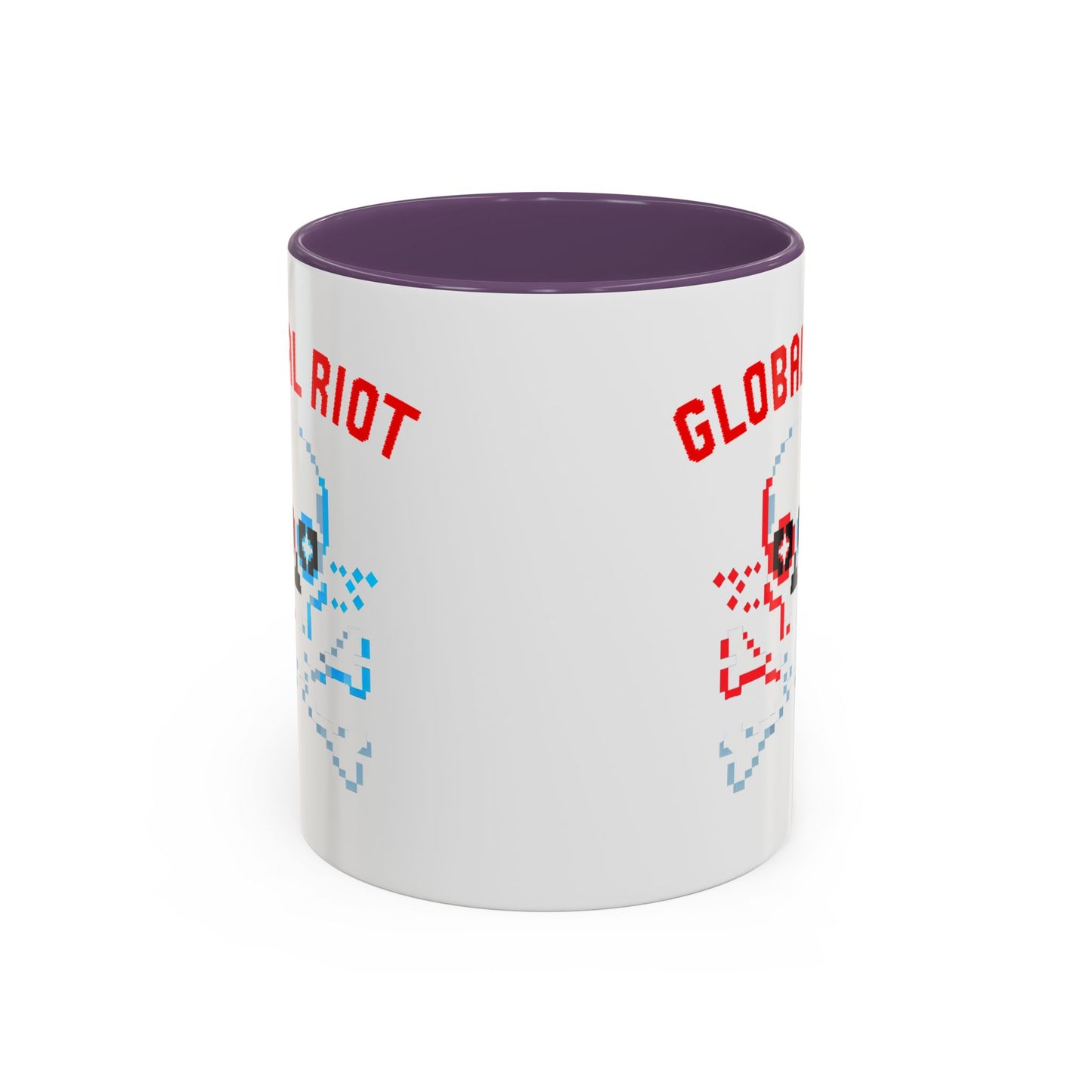Taza de café con acento de Global Riot (325 ml y 433 ml)