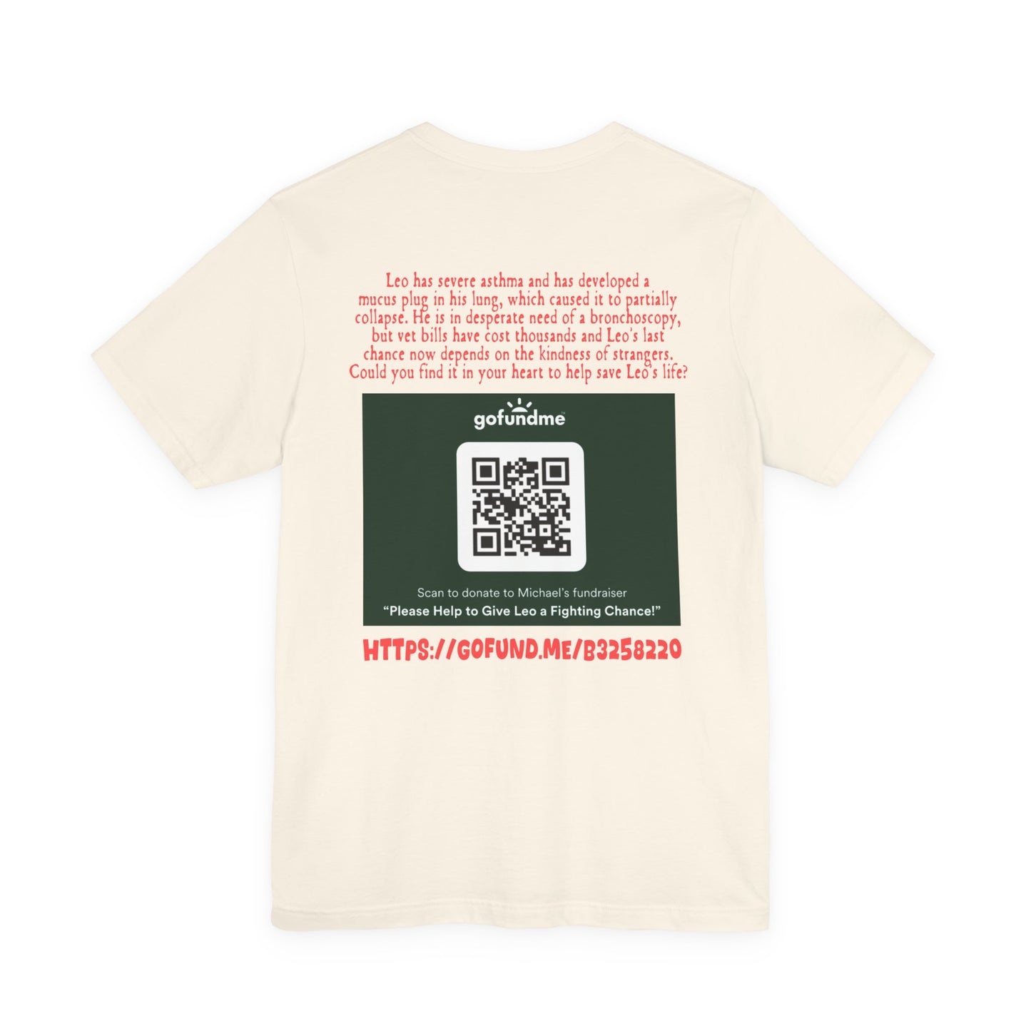 Please Save Leo the Cat Unisex T-Shirt