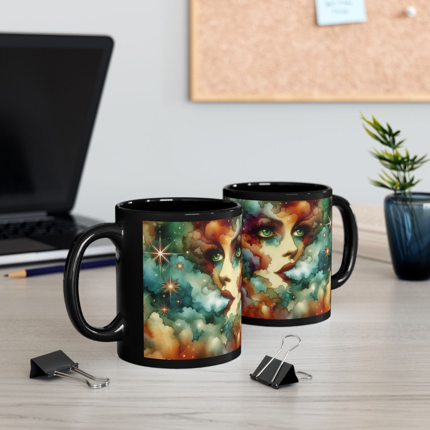 Taza de la Diosa de la Creación - 11 oz y 15 oz