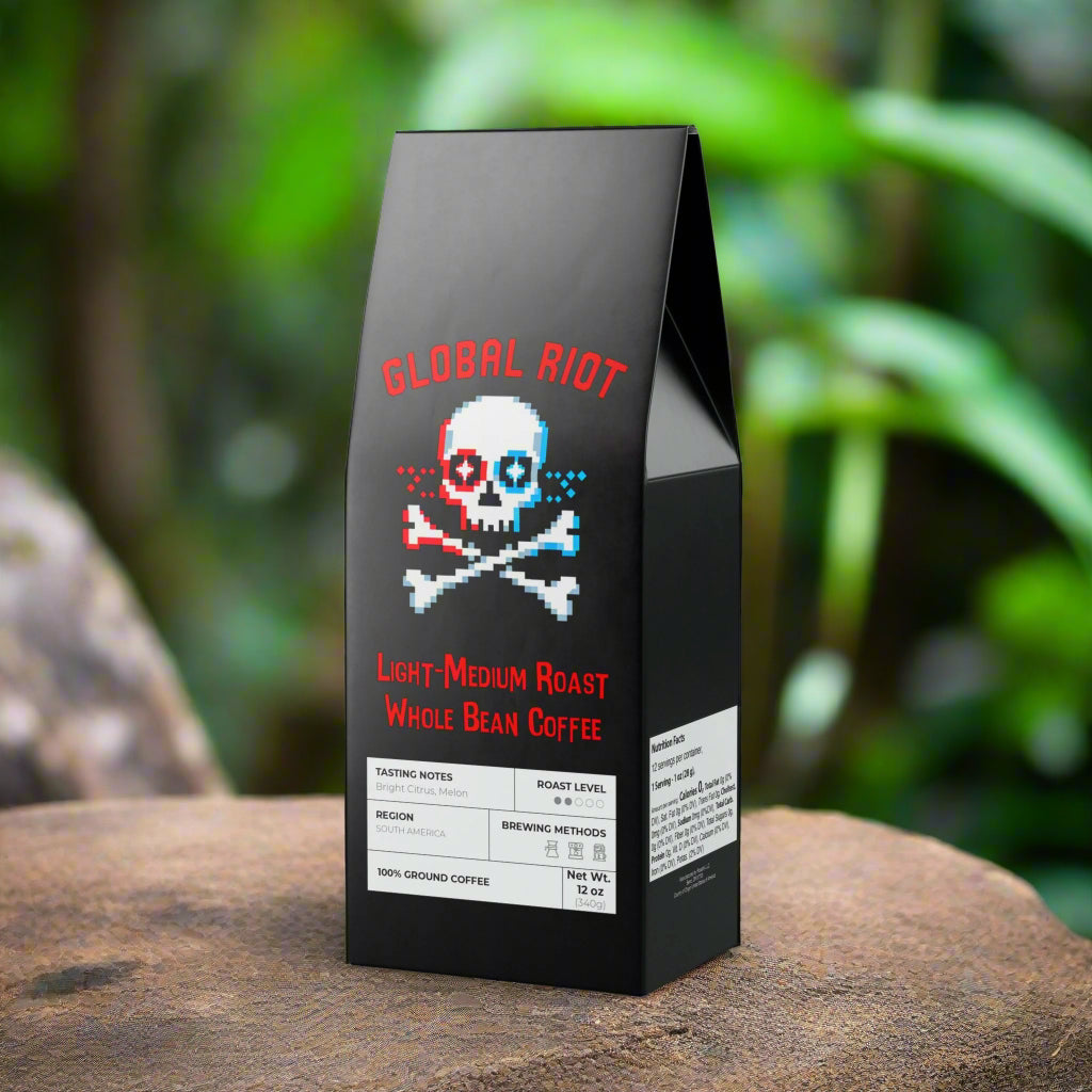 Café Global Riot (tueste ligero-medio, molido o en grano)