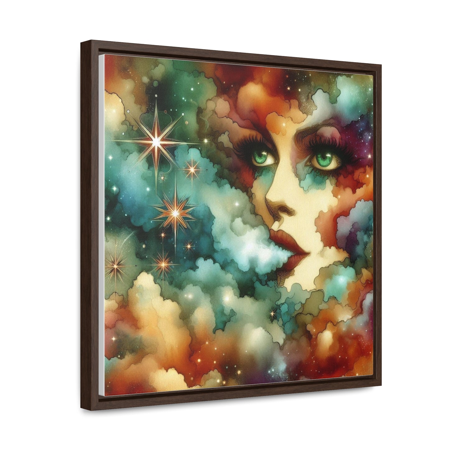 Diosa de la Creación, Lienzos de Galería, Marco Cuadrado
