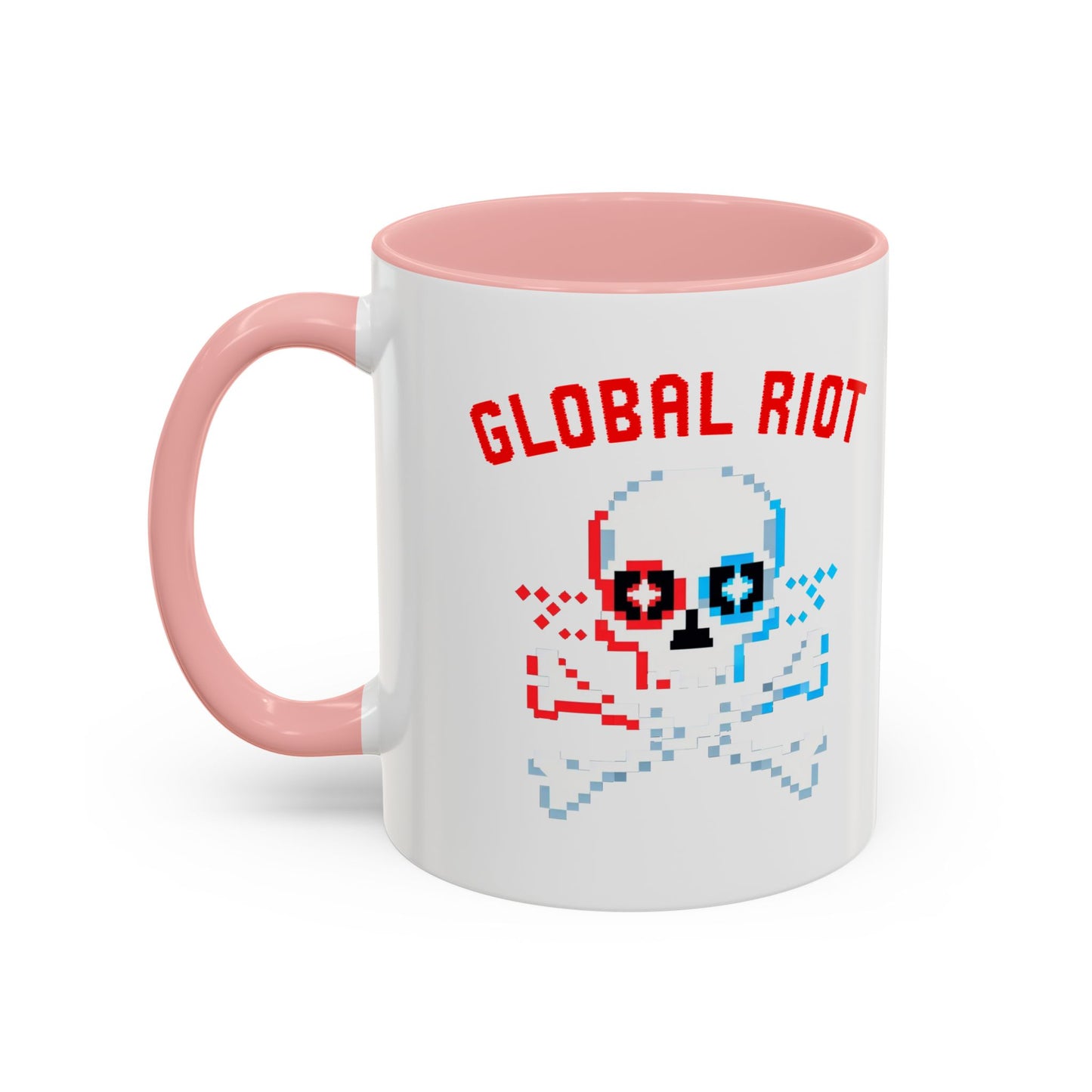 Taza de café con acento de Global Riot (325 ml y 433 ml)