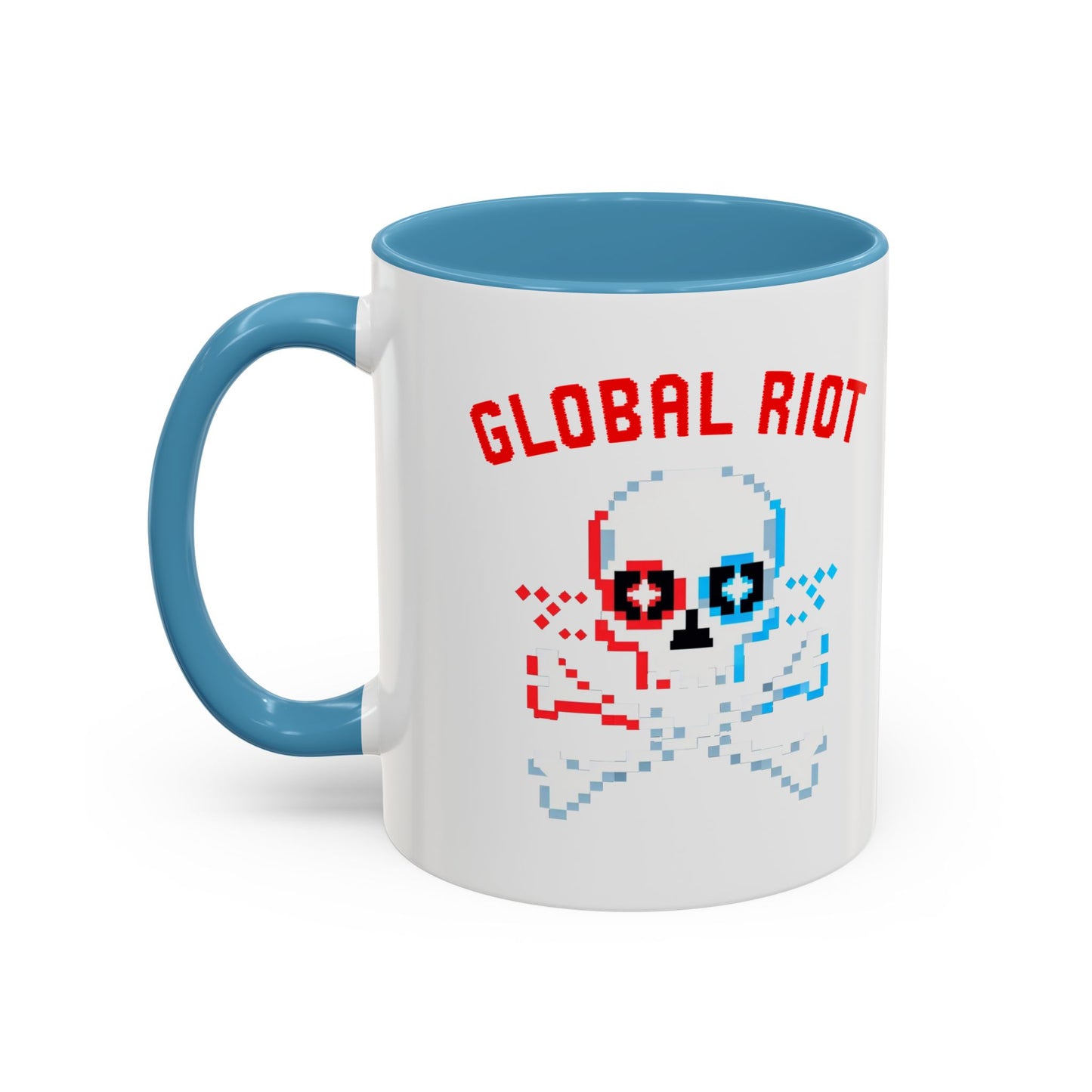 Taza de café con acento de Global Riot (325 ml y 433 ml)