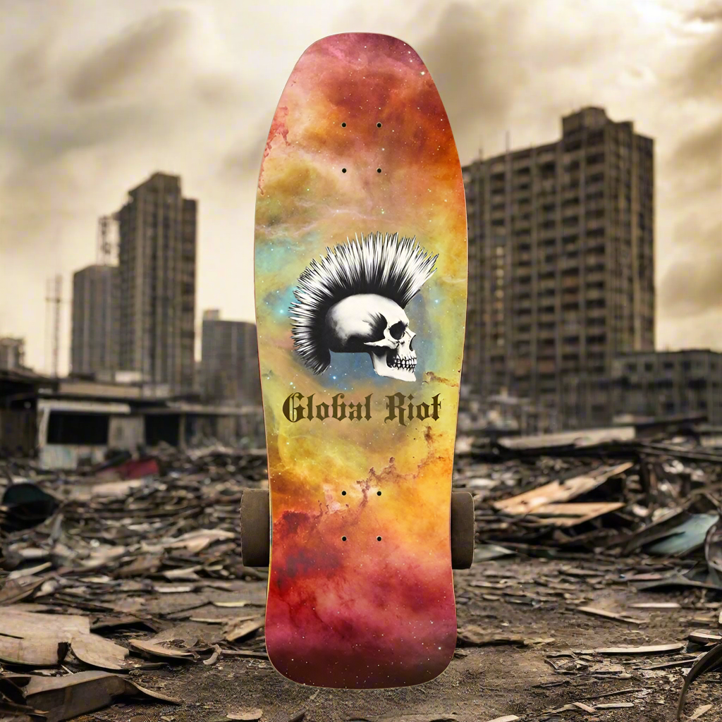 Patineta Skull Shredder de Global Riot Punk