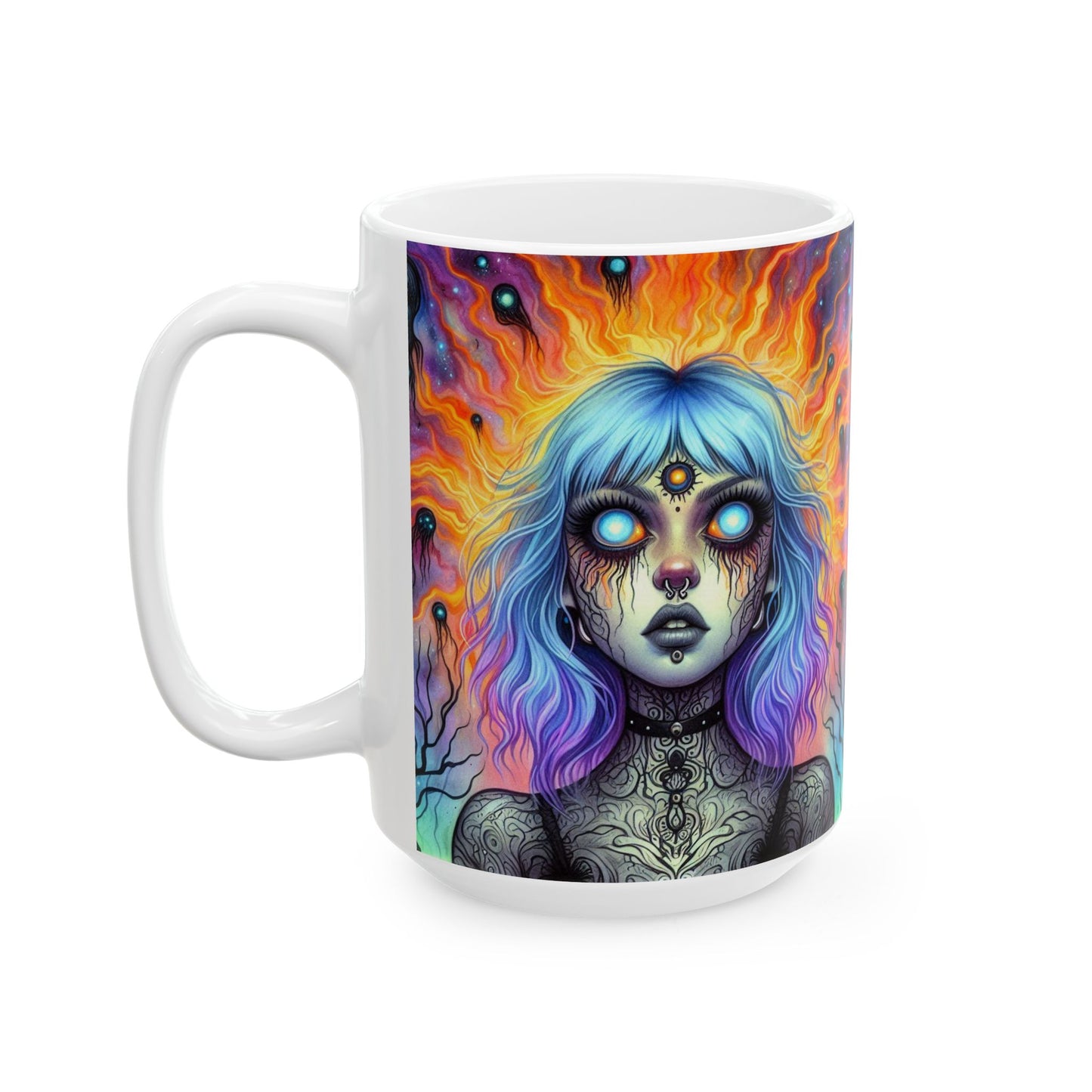 Transcendent Beauty Ceramic Mug, (11oz, 15oz)