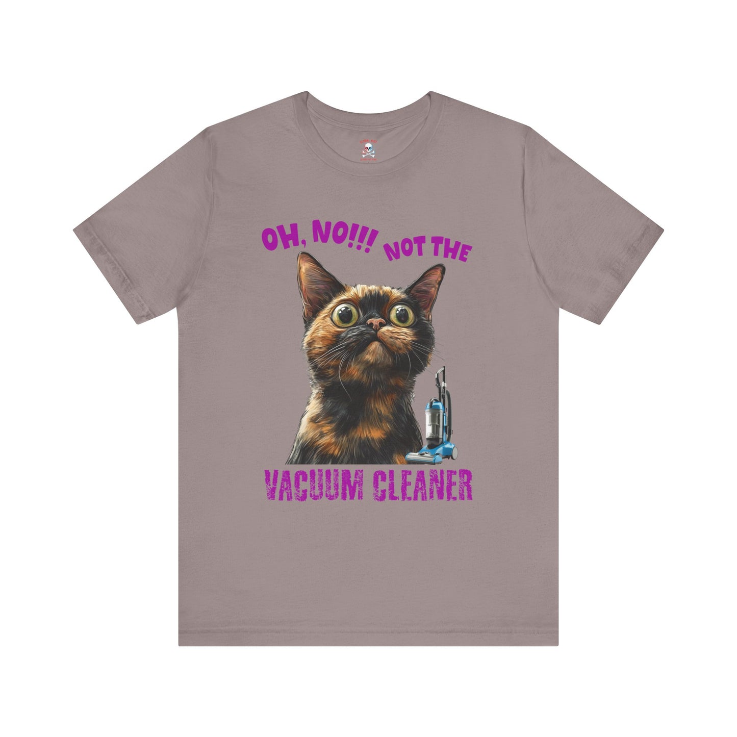 ¡No a la aspiradora! Camiseta unisex