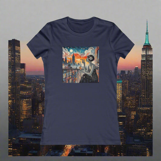 Camiseta de mujer "Escapismo del fuego"