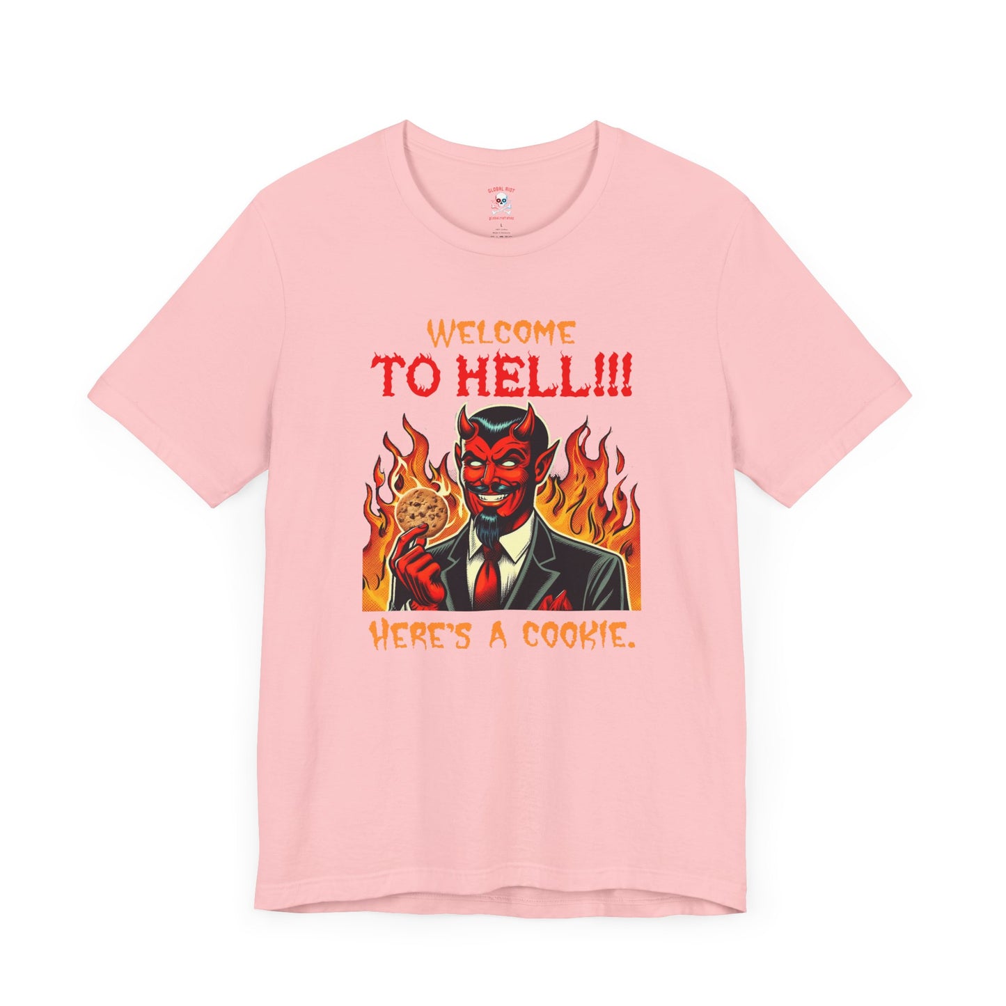 Welcome to Hell Here's a Cookie Jersey T-Shirt