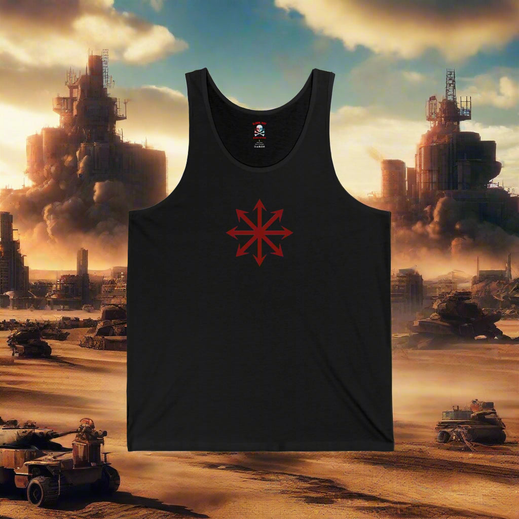 Global Riot Chaos Symbol Jersey Tank Top
