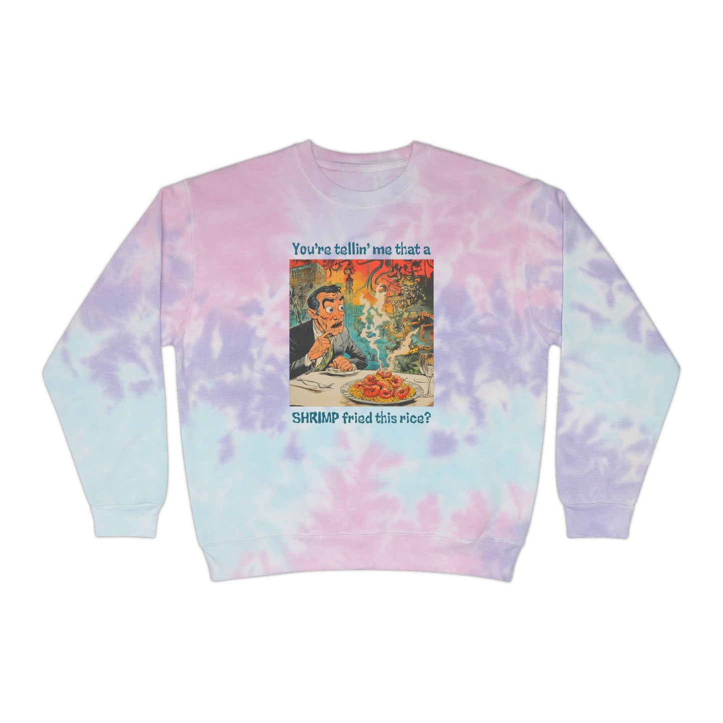 Sudadera unisex con arroz frito con camarones
