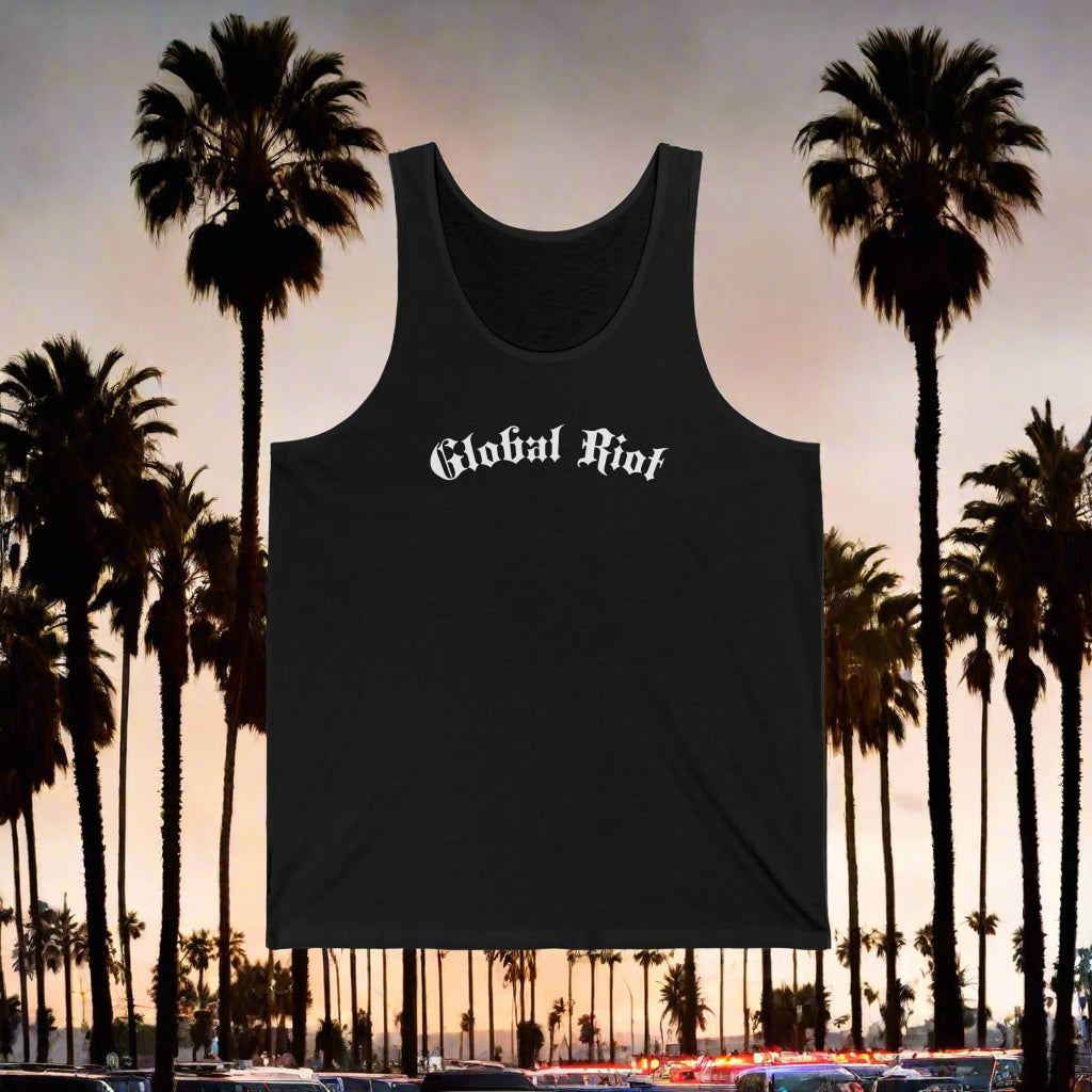 Camiseta sin mangas unisex de Global Riot 