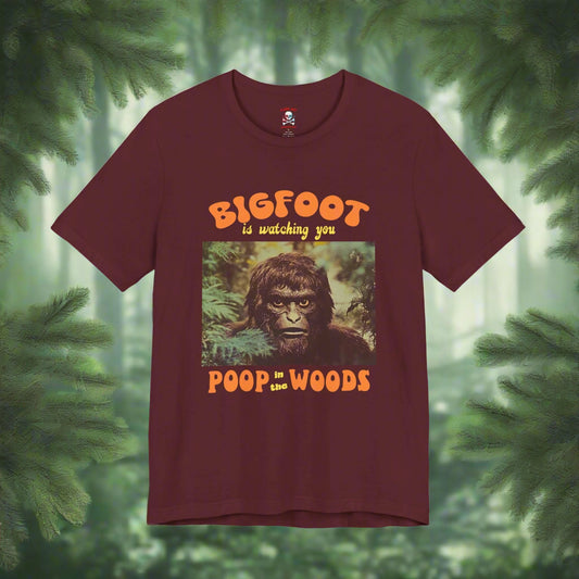 Bigfoot Is Watching You Unisex T-Shirt