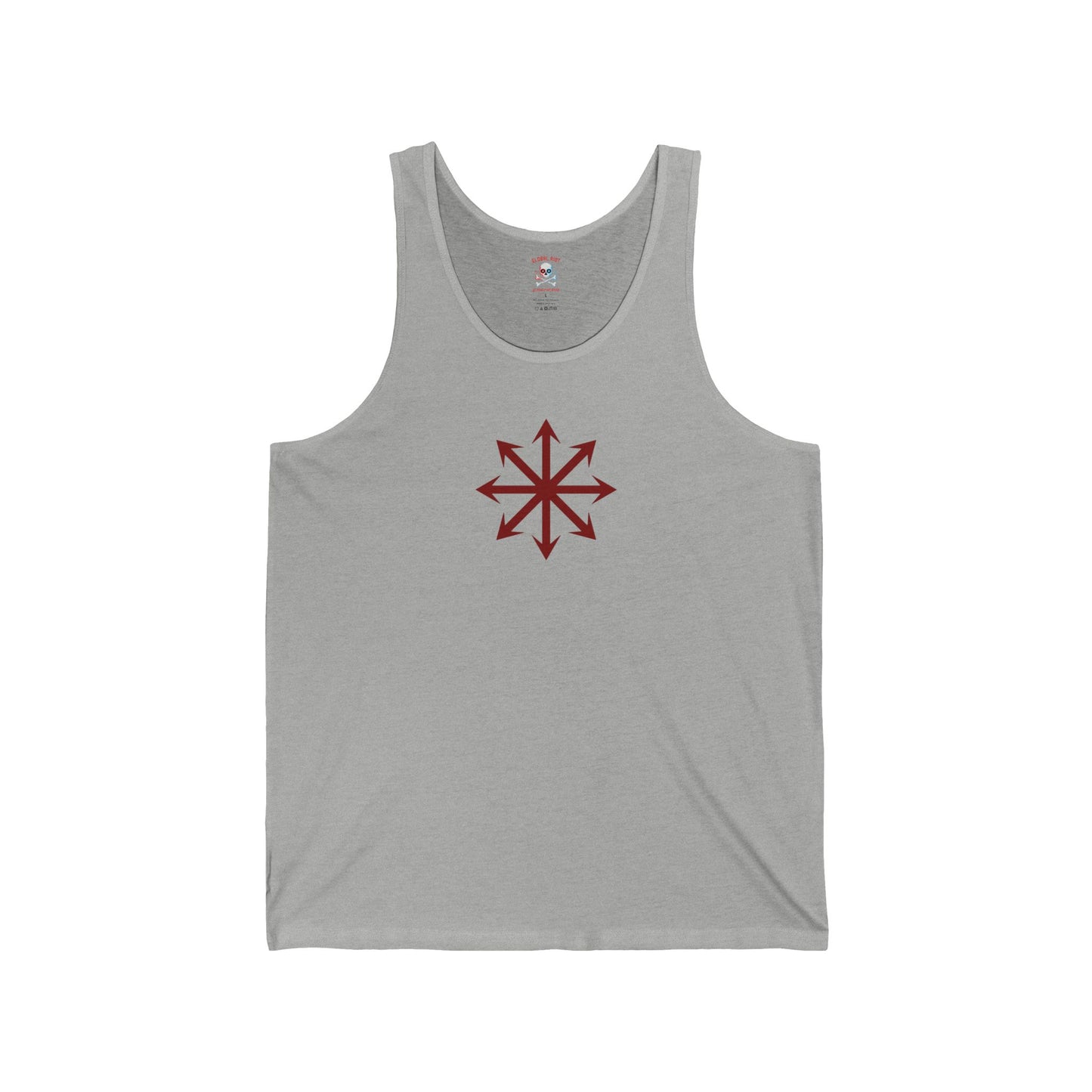 Global Riot Chaos Symbol Jersey Tank Top
