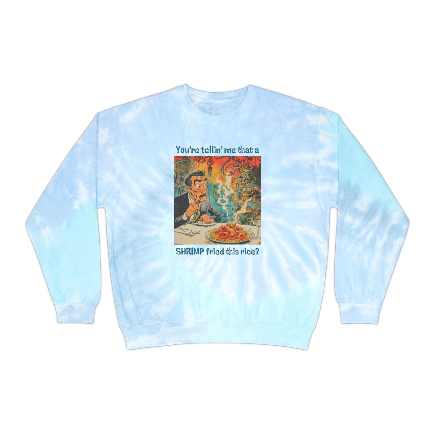 Sudadera unisex con arroz frito con camarones