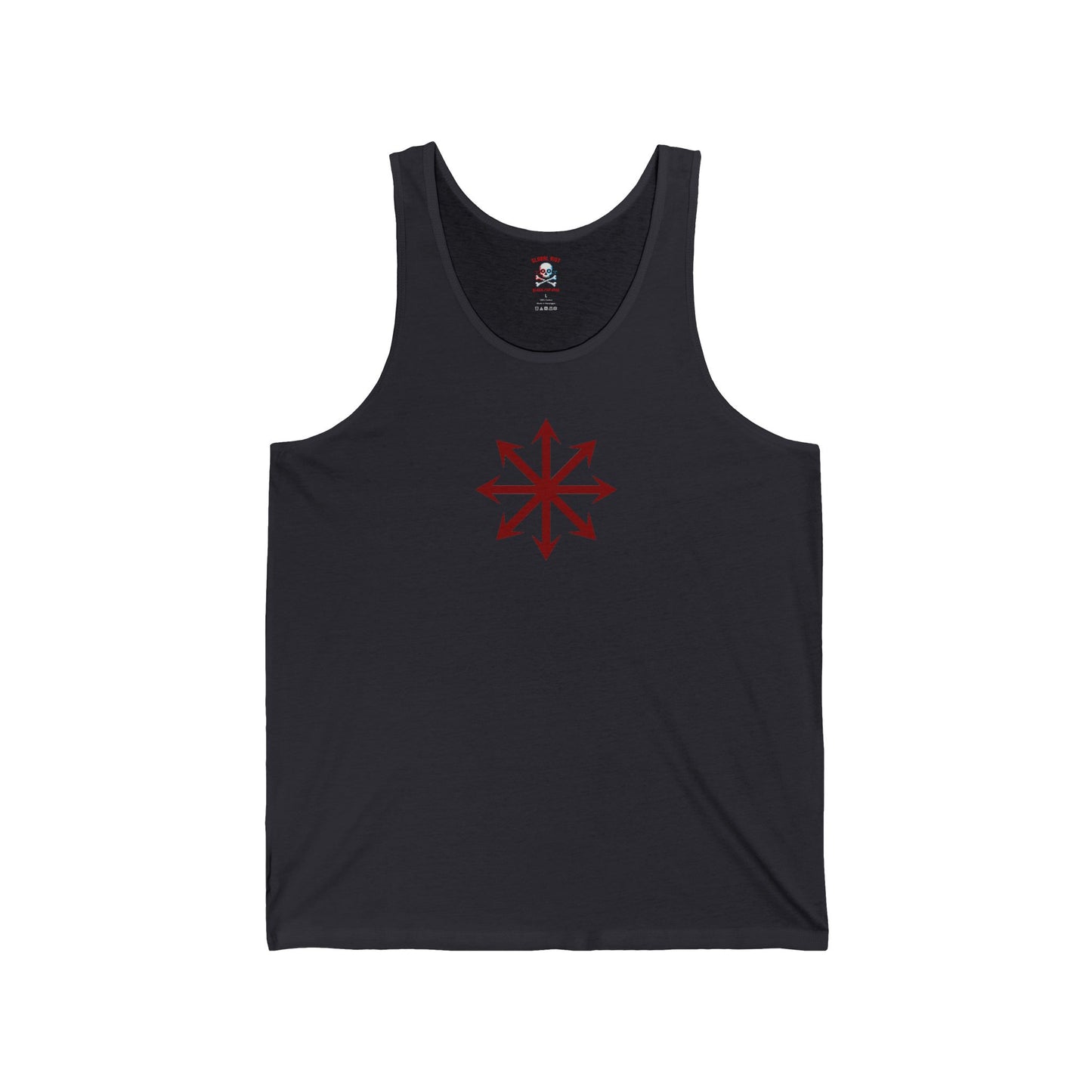 Global Riot Chaos Symbol Jersey Tank Top