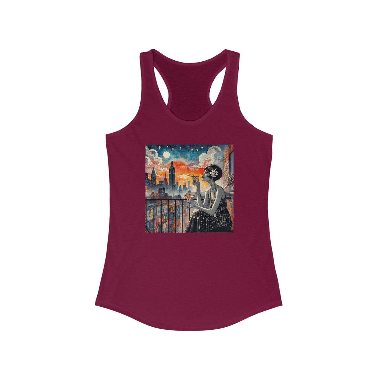 Fire Escapism Women’s Racerback Tank Top