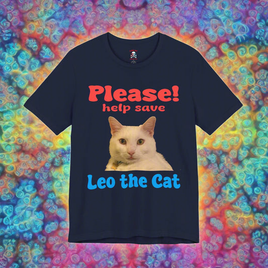Please Save Leo the Cat Unisex T-Shirt