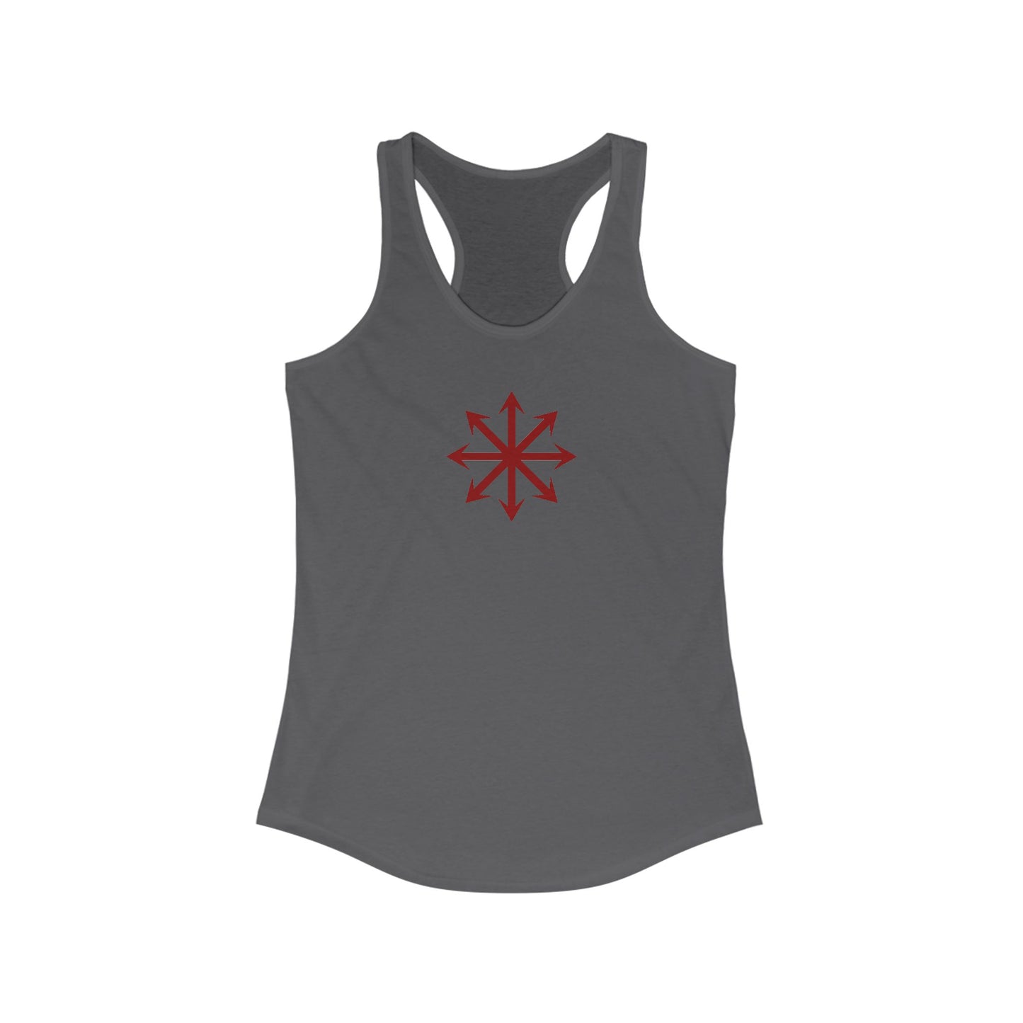 Chaos Symbol Women's Racerback Tank Top