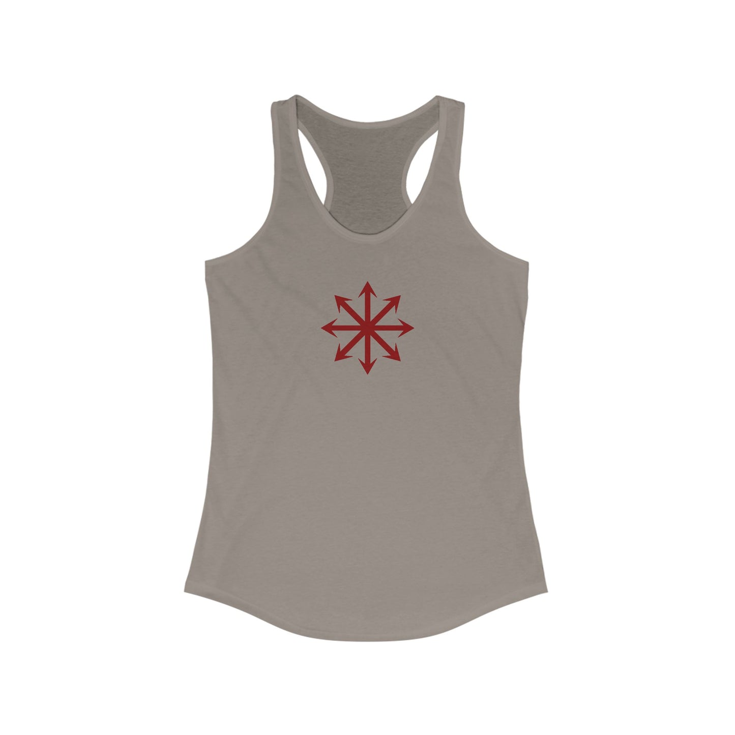 Chaos Symbol Women's Racerback Tank Top