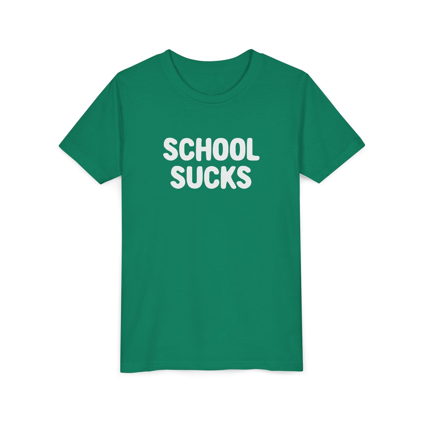 Camiseta "La escuela apesta" para niños