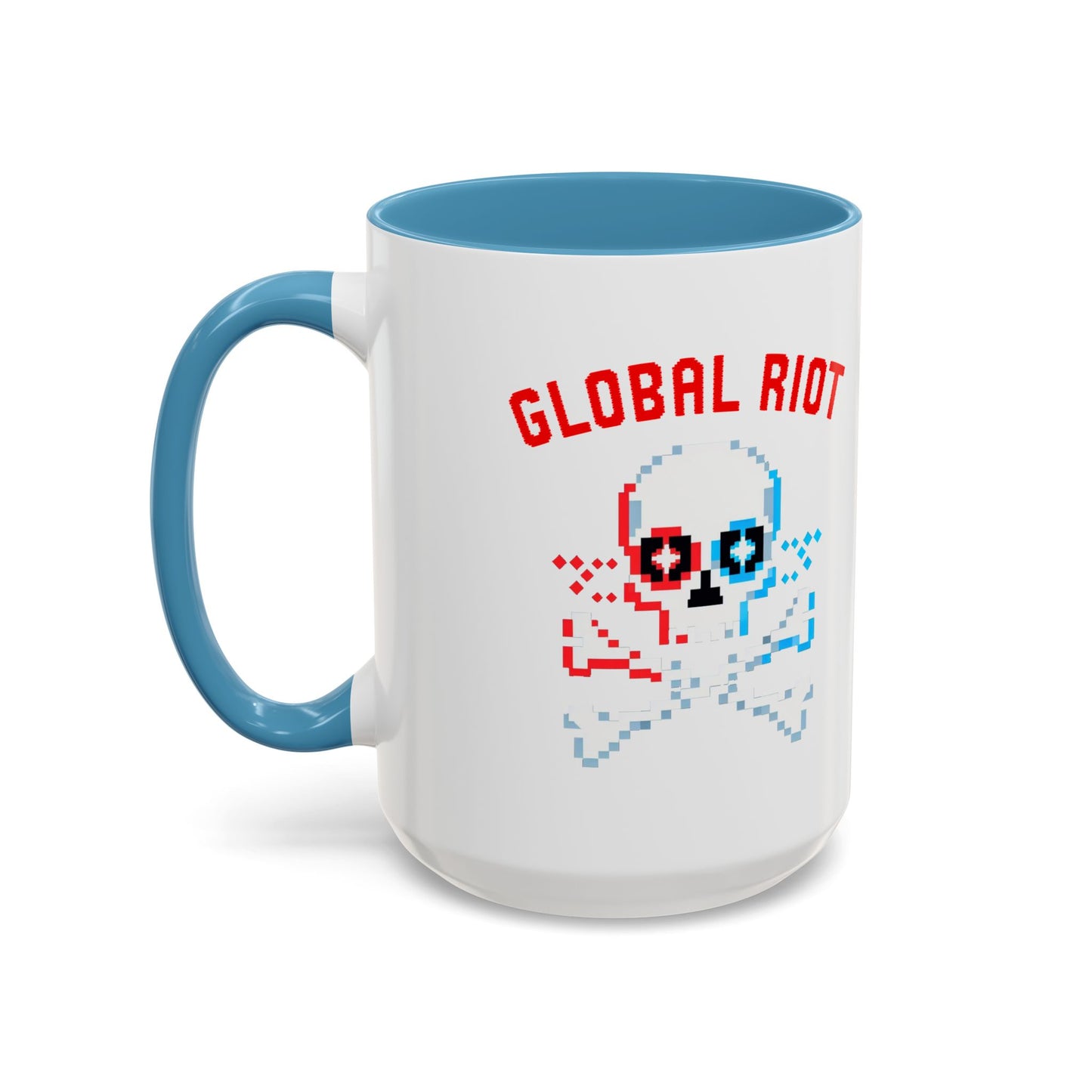 Taza de café con acento de Global Riot (325 ml y 433 ml) 