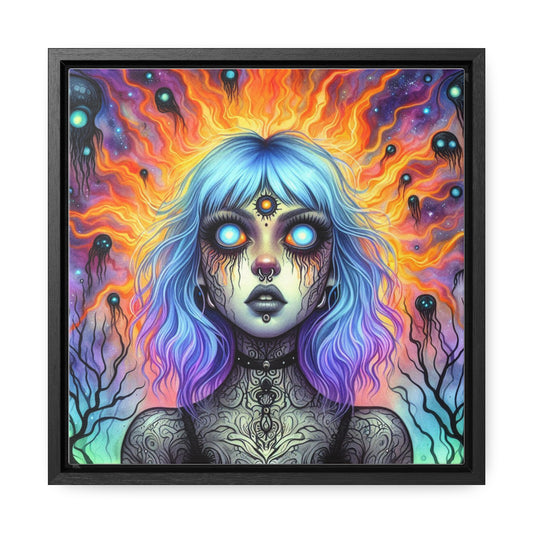 Belleza trascendental, lienzo de galería, enmarcado
