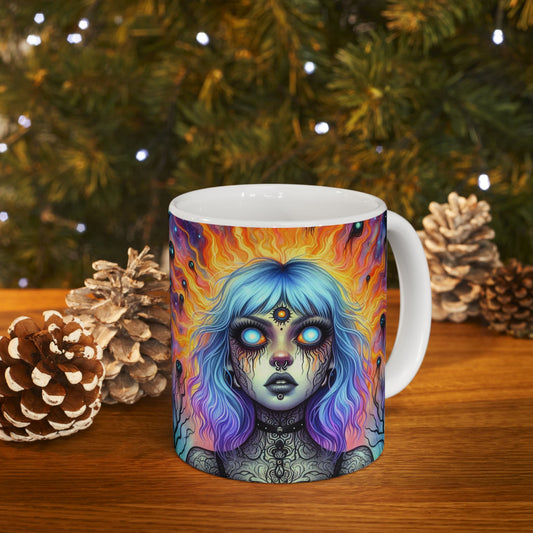 Taza de cerámica "Belleza Trascendental" (325 ml y 450 ml)