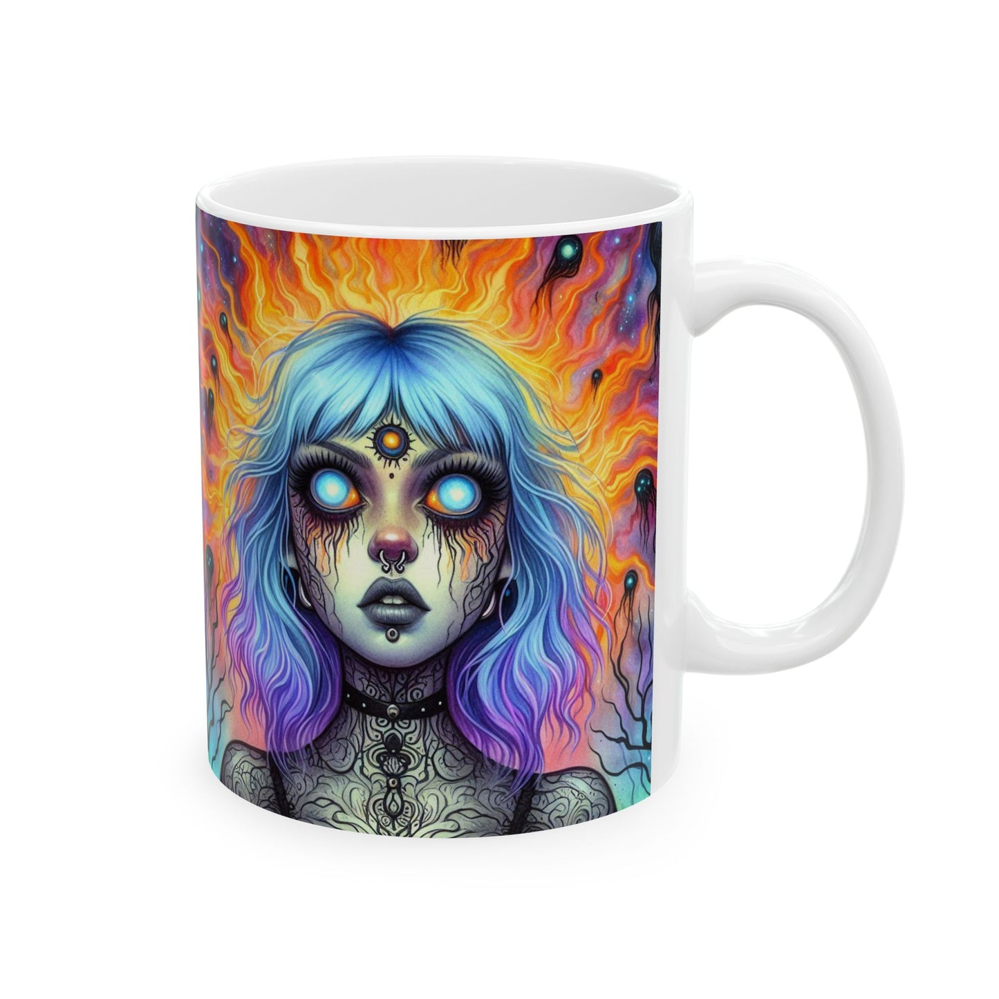 Transcendent Beauty Ceramic Mug, (11oz, 15oz)