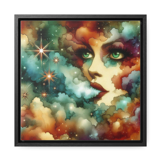 Diosa de la Creación, Lienzos de Galería, Marco Cuadrado 